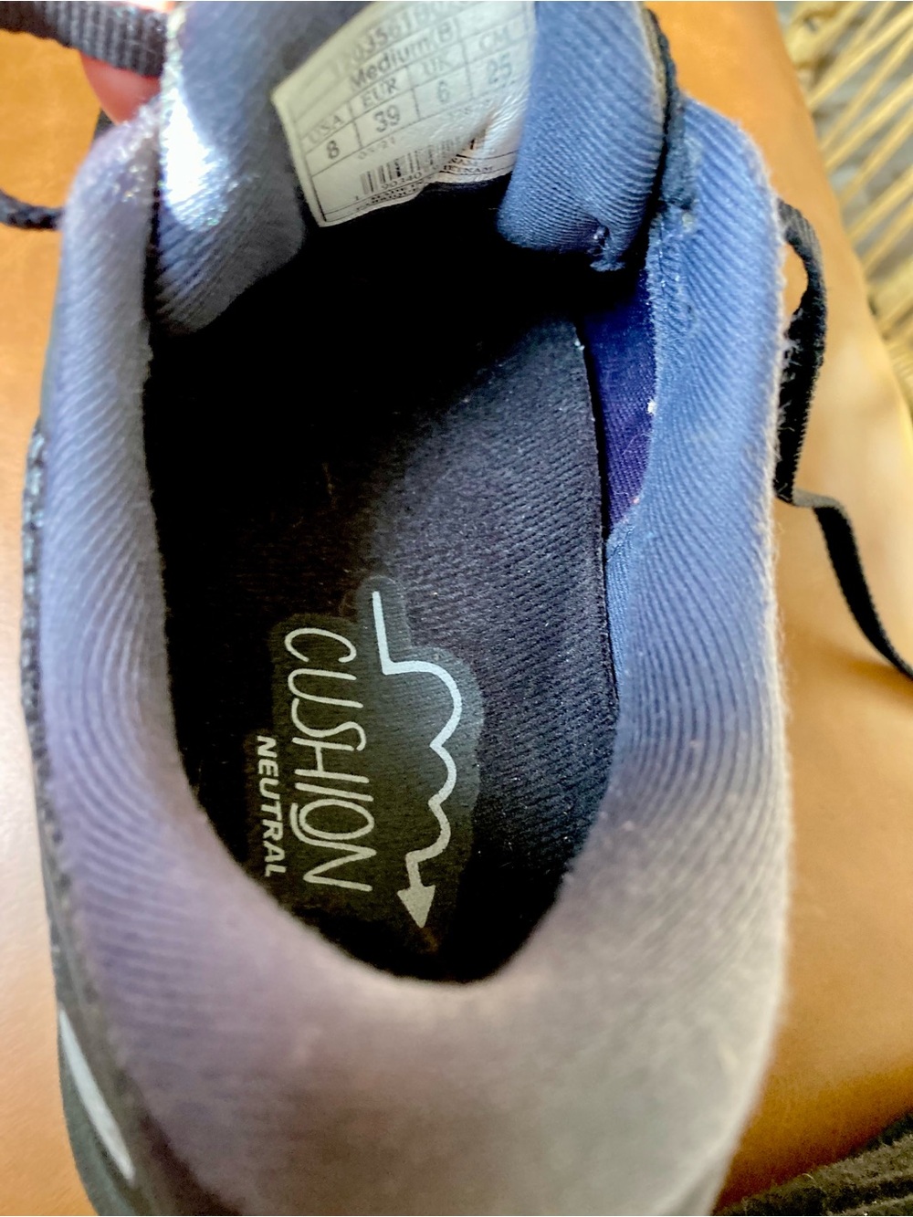 🔥 Brooks Ghost 14 Women’s Size 8 Black Athletic Running Walking Shoes - Picture 7 of 8